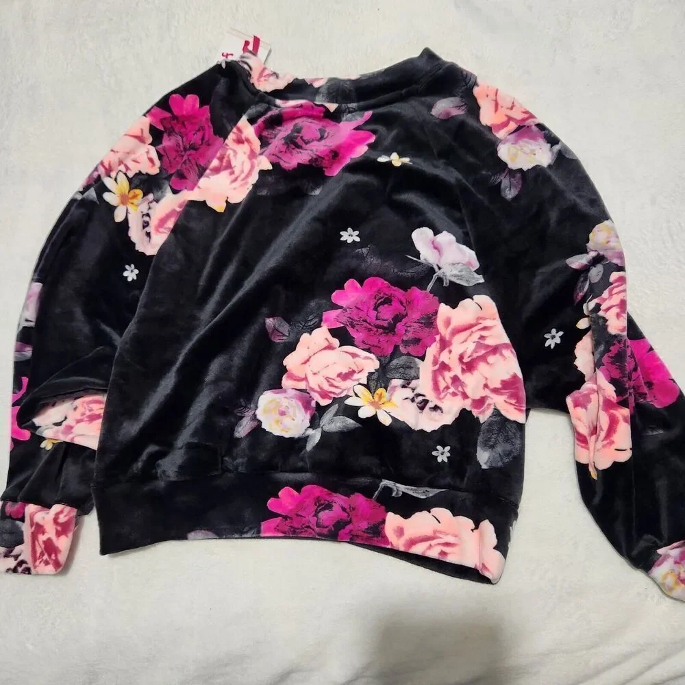 Justice Sweater For Girl's Size Medium Crewneck Super Soft